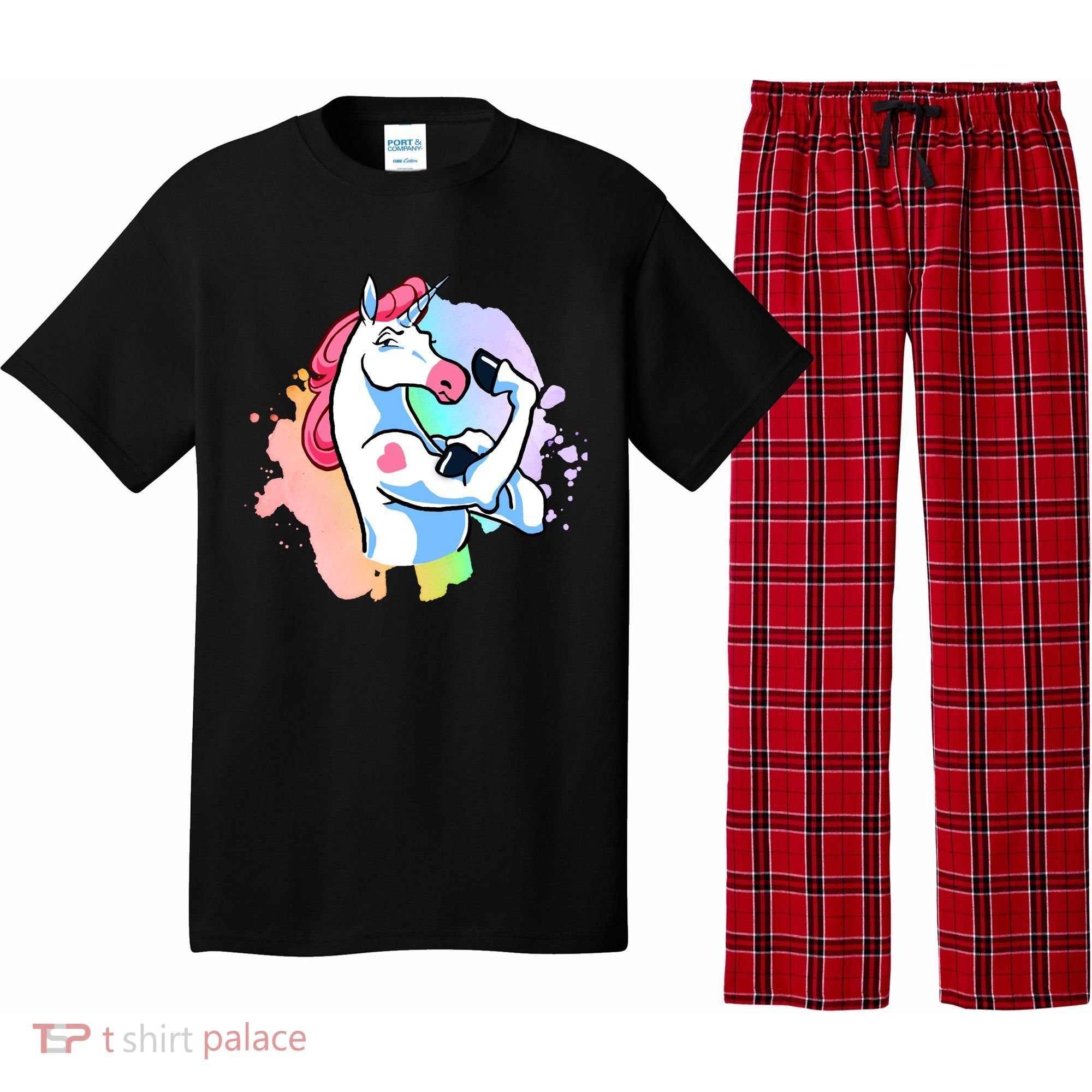 Muscle Unicorn Pajama Set
