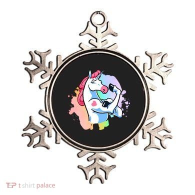 Muscle Unicorn Ornament