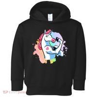Muscle Unicorn Toddler Hoodie thumb 0