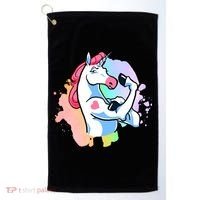 Muscle Unicorn Golf Towel thumb 0