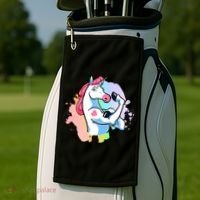 Muscle Unicorn Golf Towel thumb 2
