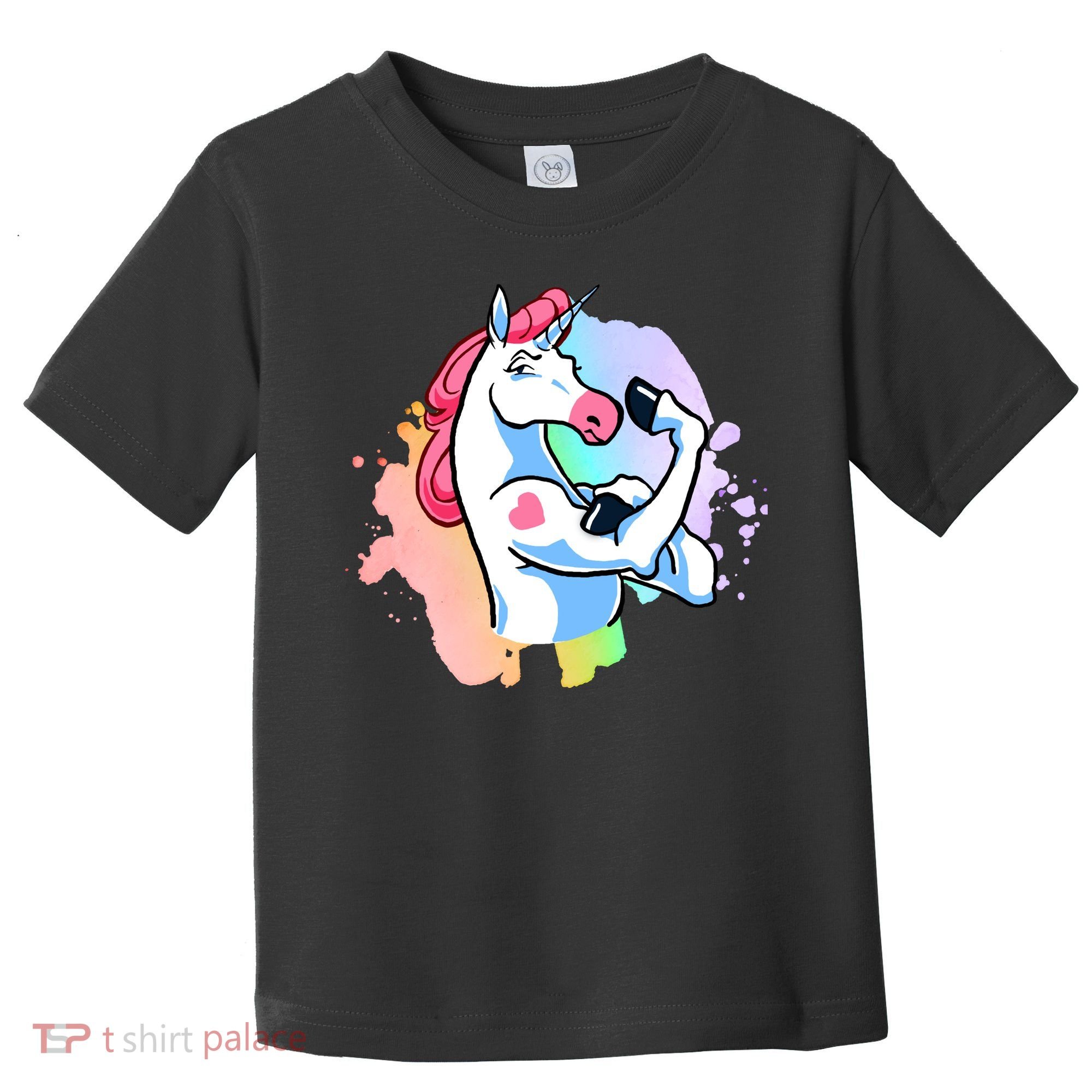 Muscle Unicorn Toddler T-Shirt