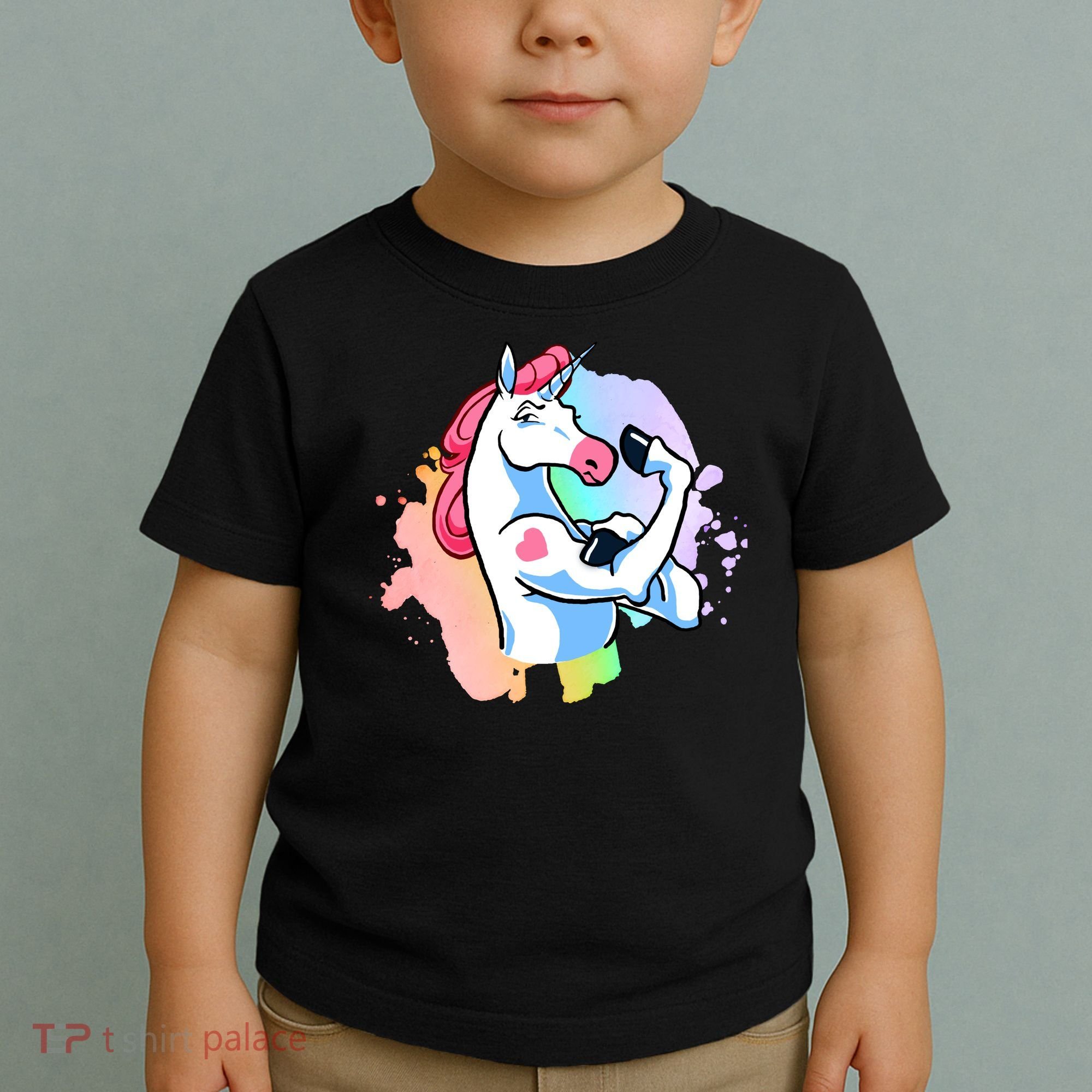 Muscle Unicorn Toddler T-Shirt