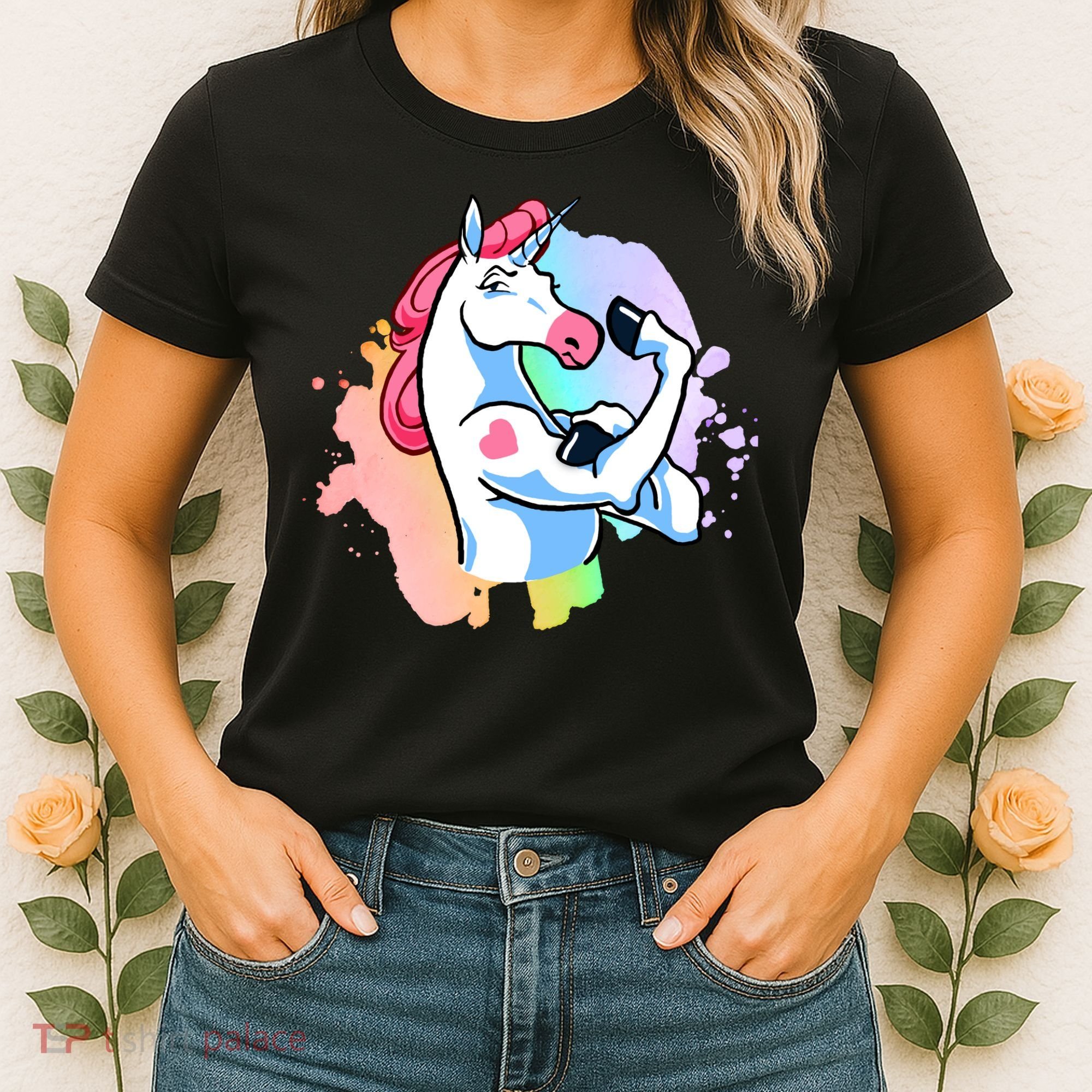 Muscle Unicorn Women's T-Shirt