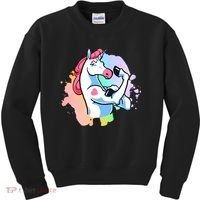 Muscle Unicorn Kids Sweatshirt thumb 0
