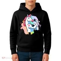 Muscle Unicorn Kids Hoodie thumb 4