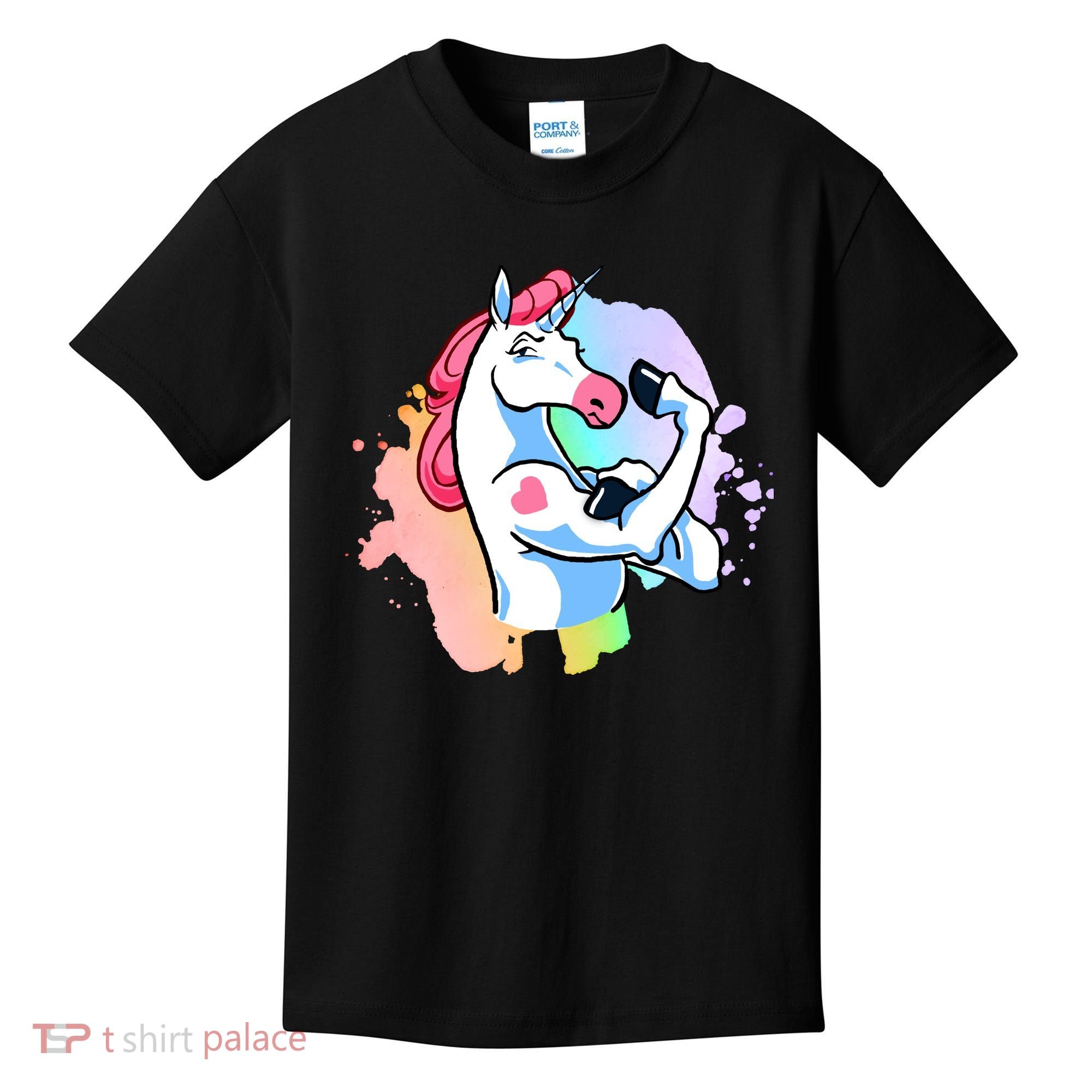Muscle Unicorn Kids T-Shirt