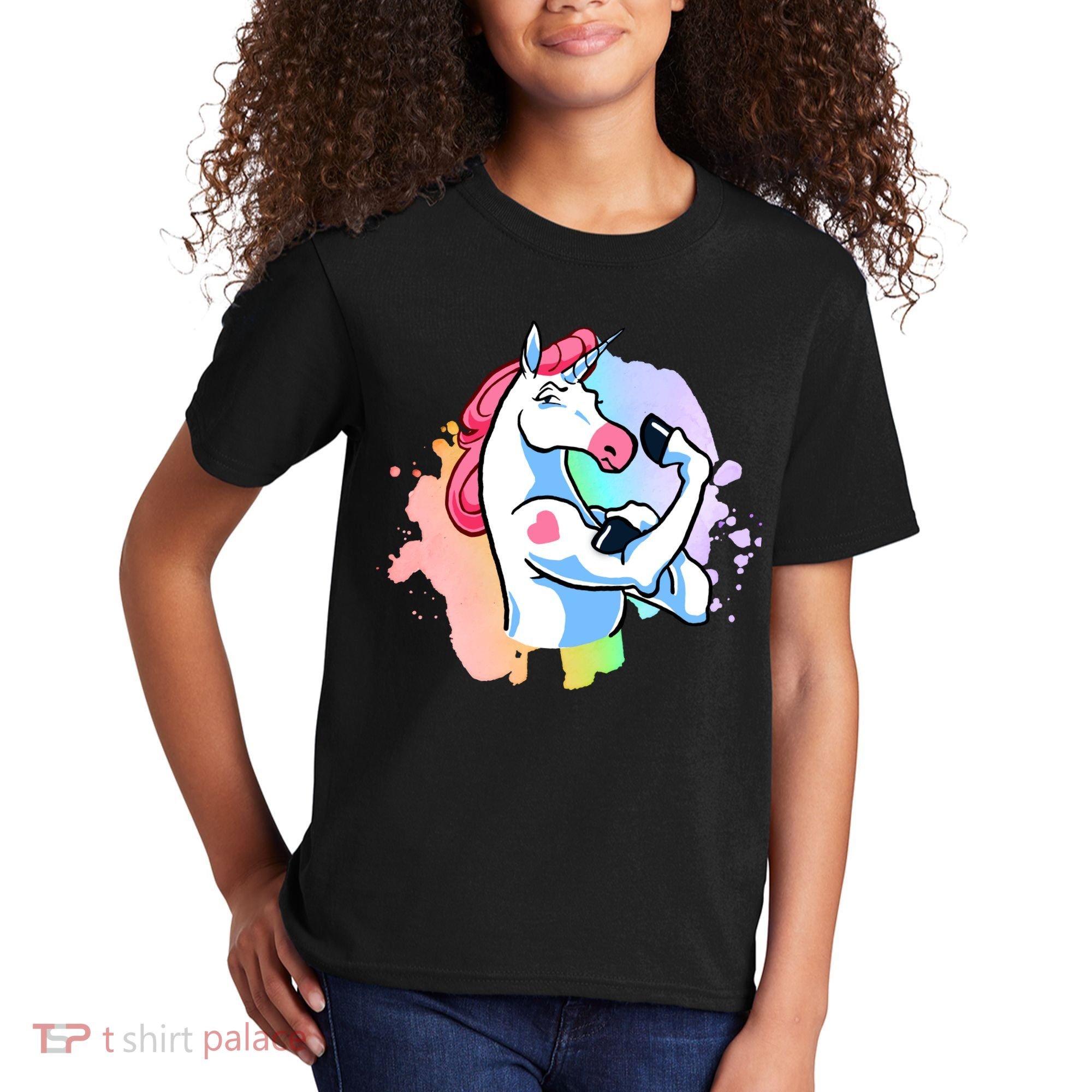 Muscle Unicorn Kids T-Shirt