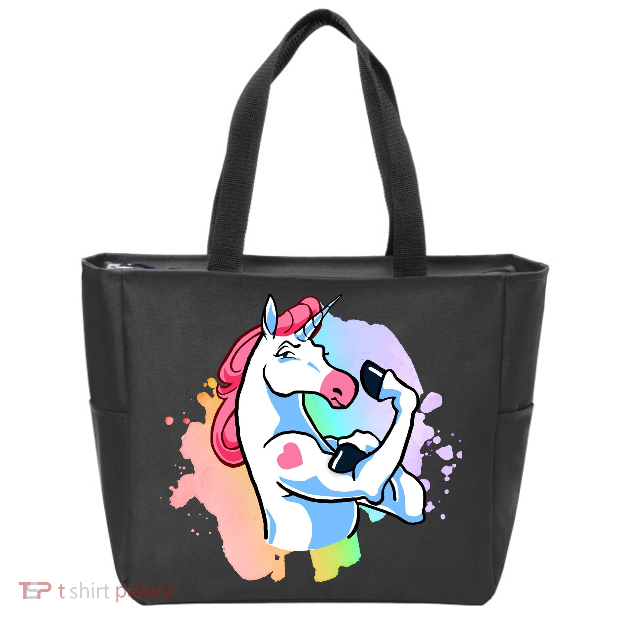 Muscle Unicorn Tote Bag