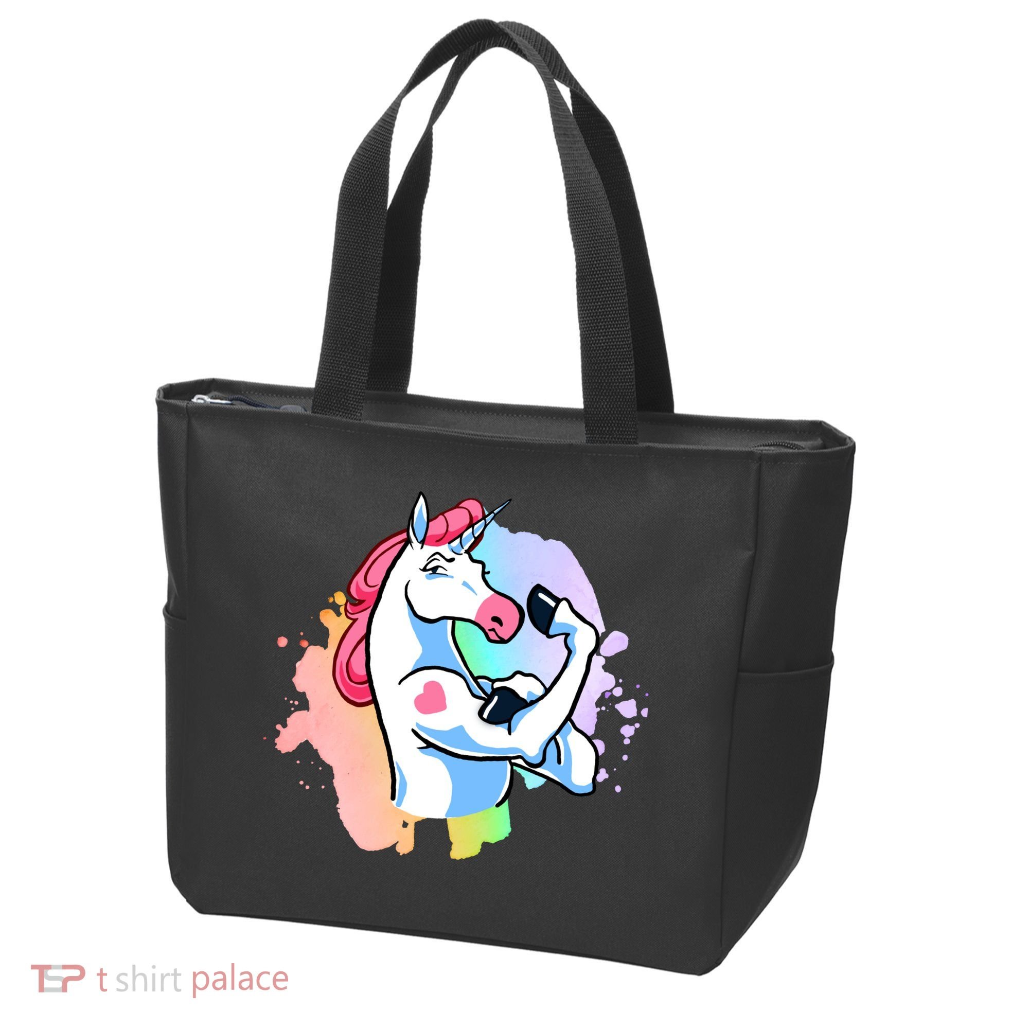 Muscle Unicorn Tote Bag