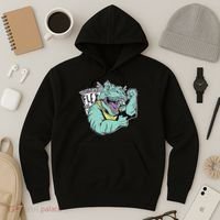 Muscular Trex Flex Hoodie thumb 3