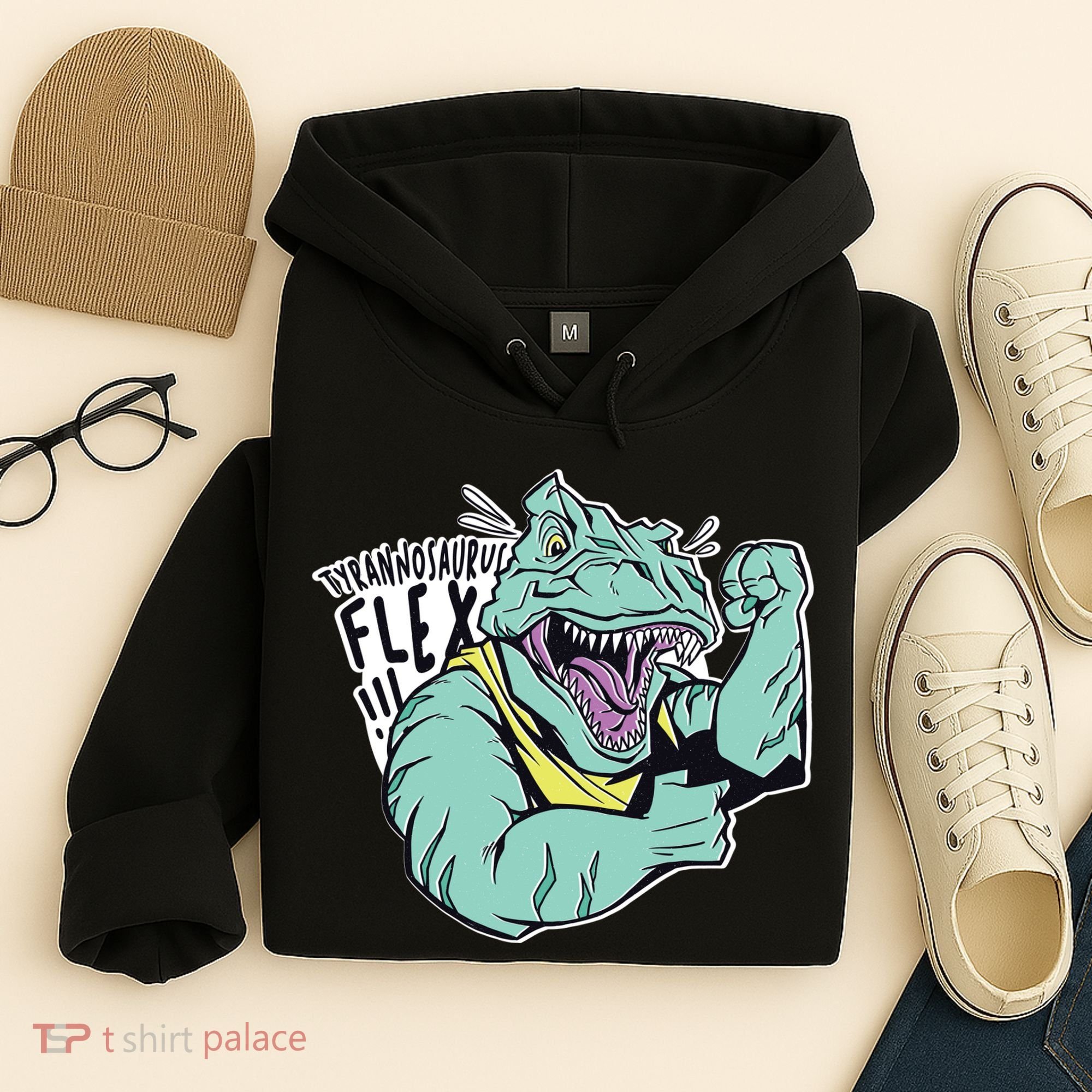 Muscular Trex Flex Hoodie