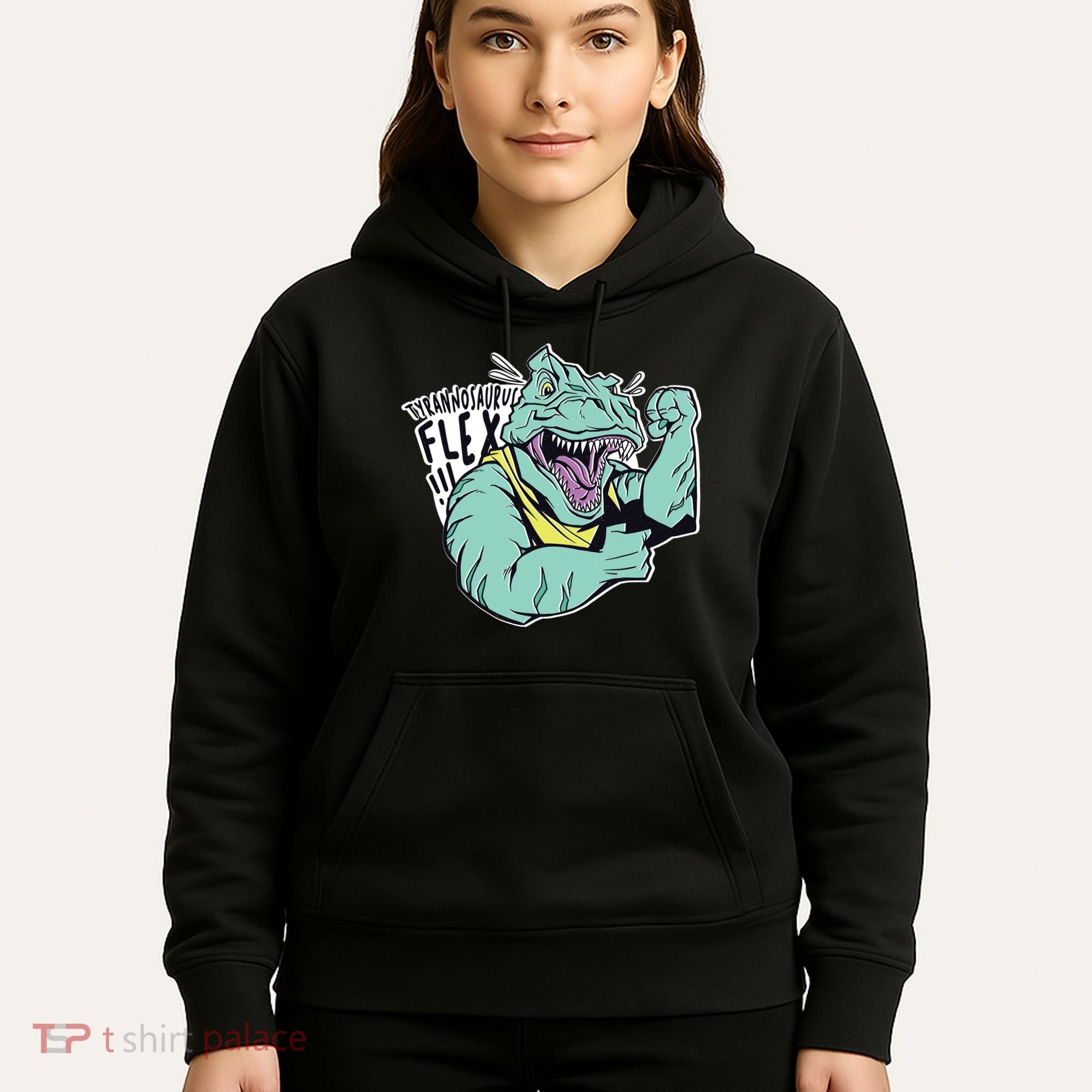 Muscular Trex Flex Hoodie