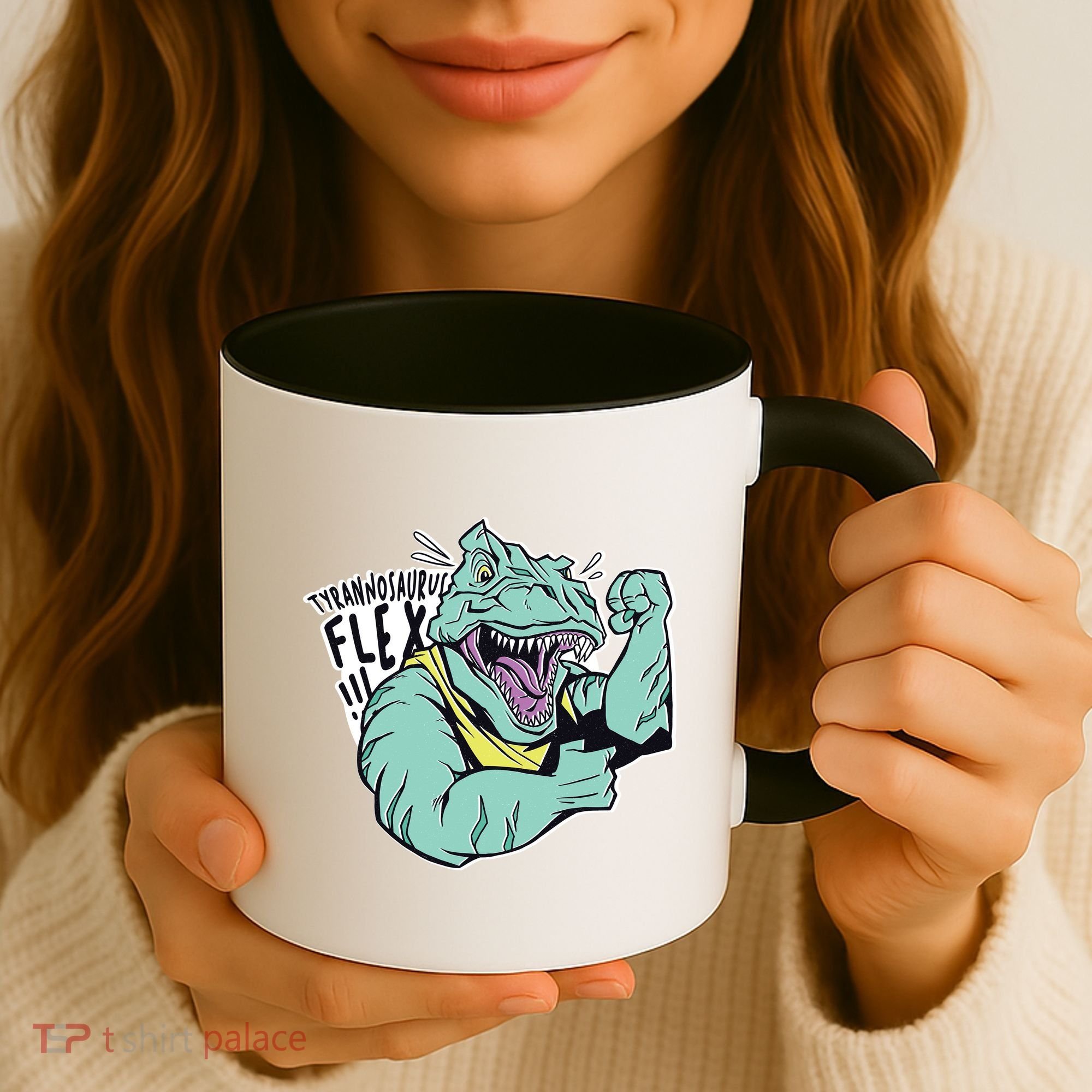 Muscular Trex Flex Coffee Mug