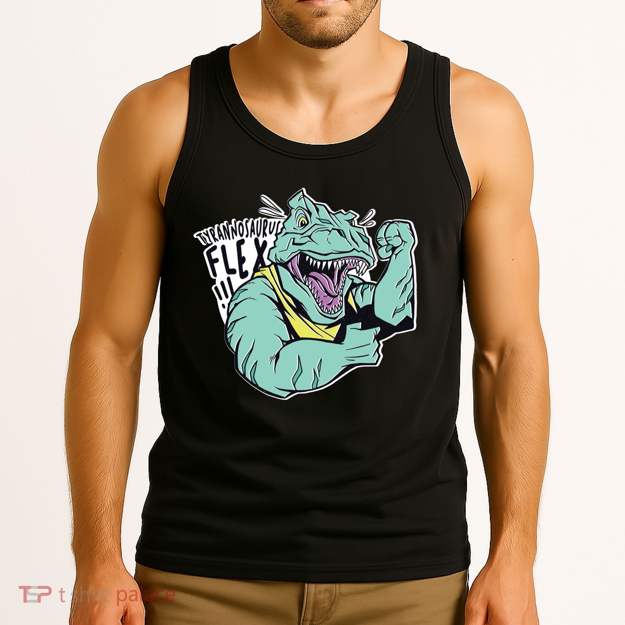 Muscular Trex Flex Tank Top