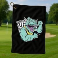 Muscular Trex Flex Golf Towel thumb 1