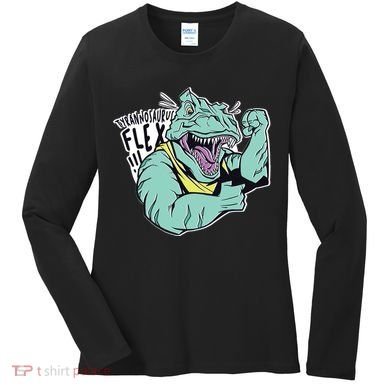 Muscular Trex Flex Women's Long Sleeve Shirt