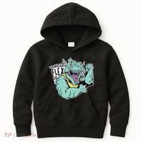 Muscular Trex Flex Kids Hoodie thumb 0