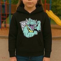 Muscular Trex Flex Kids Hoodie thumb 3
