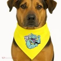 Muscular Trex Flex USA-Made Doggie Bandana thumb 1