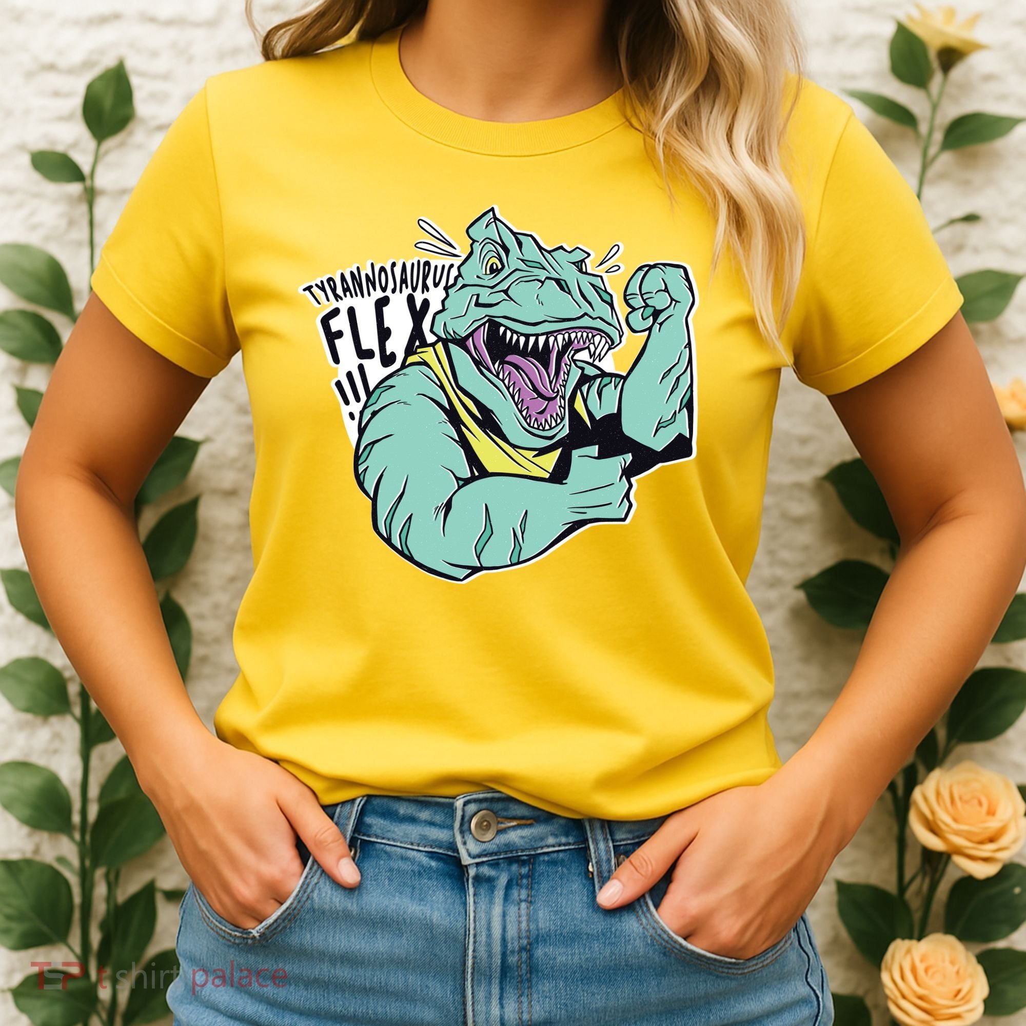 Muscular Trex Flex Women's T-Shirt