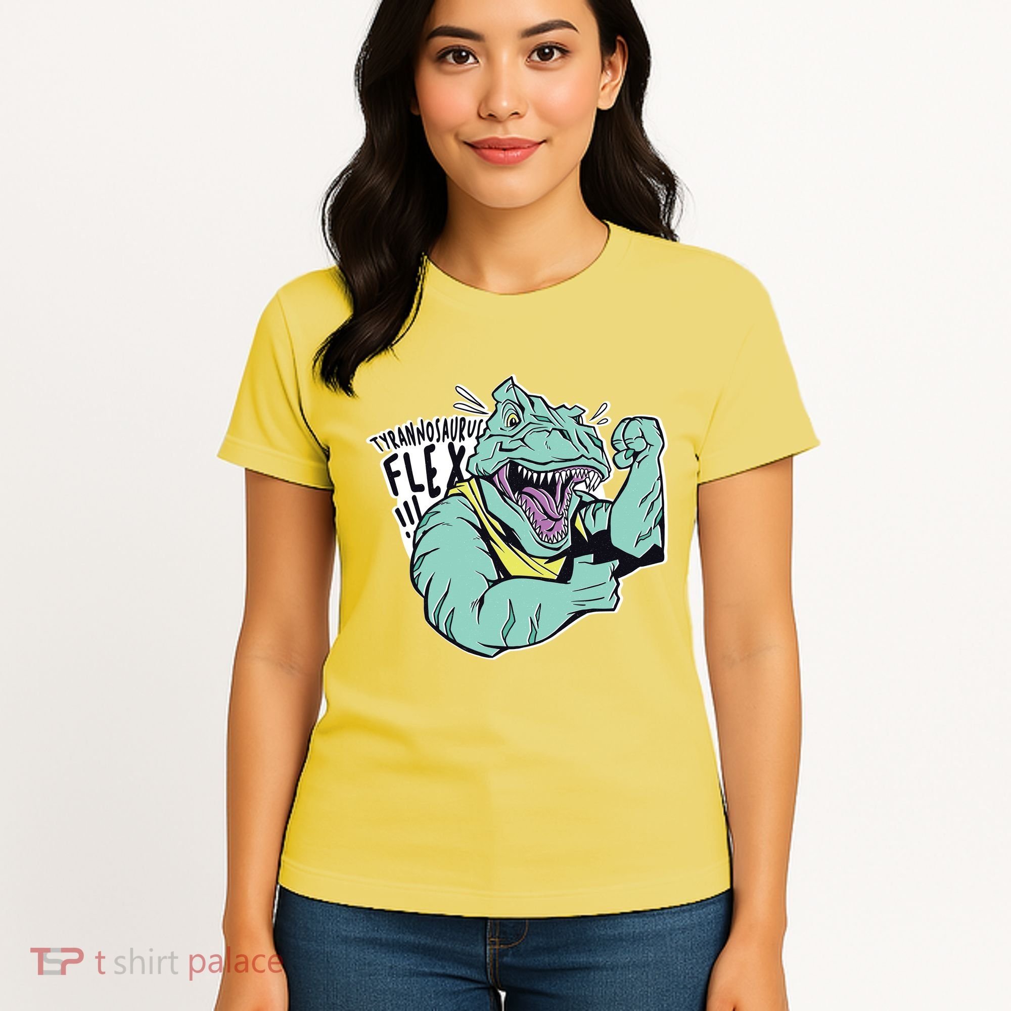 Muscular Trex Flex Women's T-Shirt