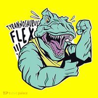 Muscular Trex Flex Women's T-Shirt thumb 6