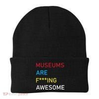 Museums Are F***ing Awesome   Beanie thumb 0