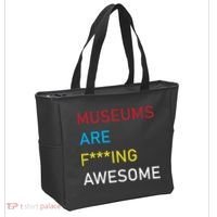 Museums Are F***ing Awesome   Tote Bag thumb 2