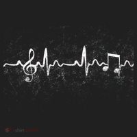 Music Heartbeat Pulse Golf Towel thumb 3