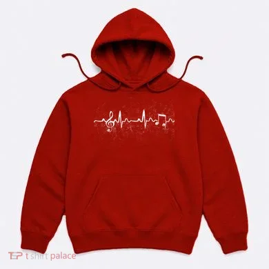 Music Heartbeat Pulse Hoodie
