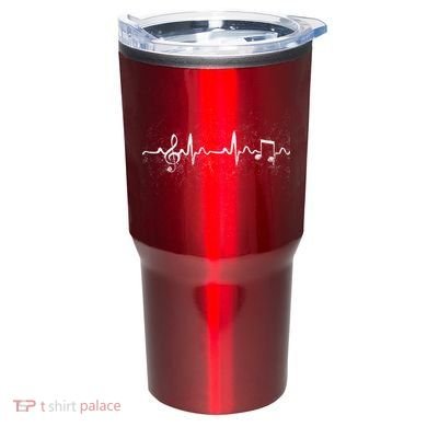 Music Heartbeat Pulse Tumbler