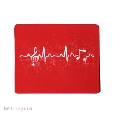 Music Heartbeat Pulse Mousepad