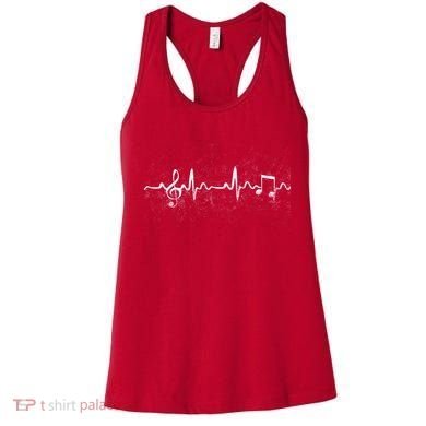 Music Heartbeat Pulse Women's Tank Top