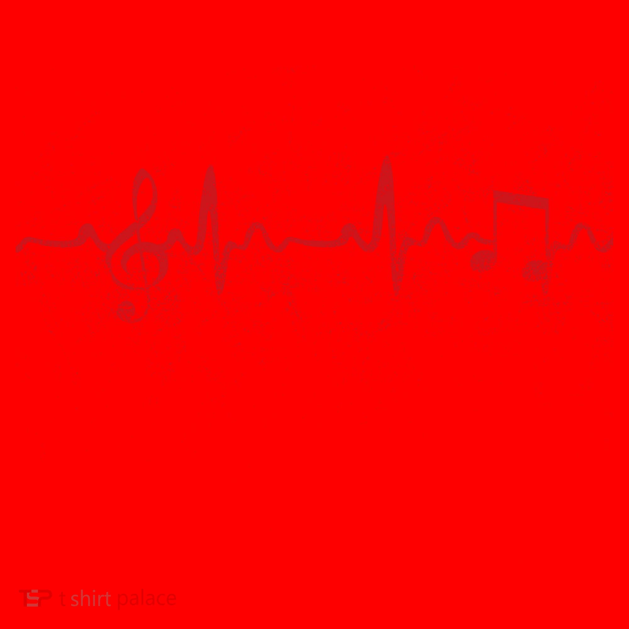 Music Heartbeat Pulse Santa Hat