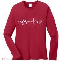 Music Heartbeat Pulse Women's Long Sleeve Shirt thumb 0