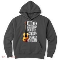Music In The Soul Can Be Heard By The Universe Guitar Hoodie thumb 0