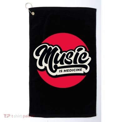 Music is Medicine Golf Towel