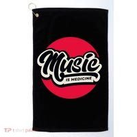 Music is Medicine Golf Towel thumb 0