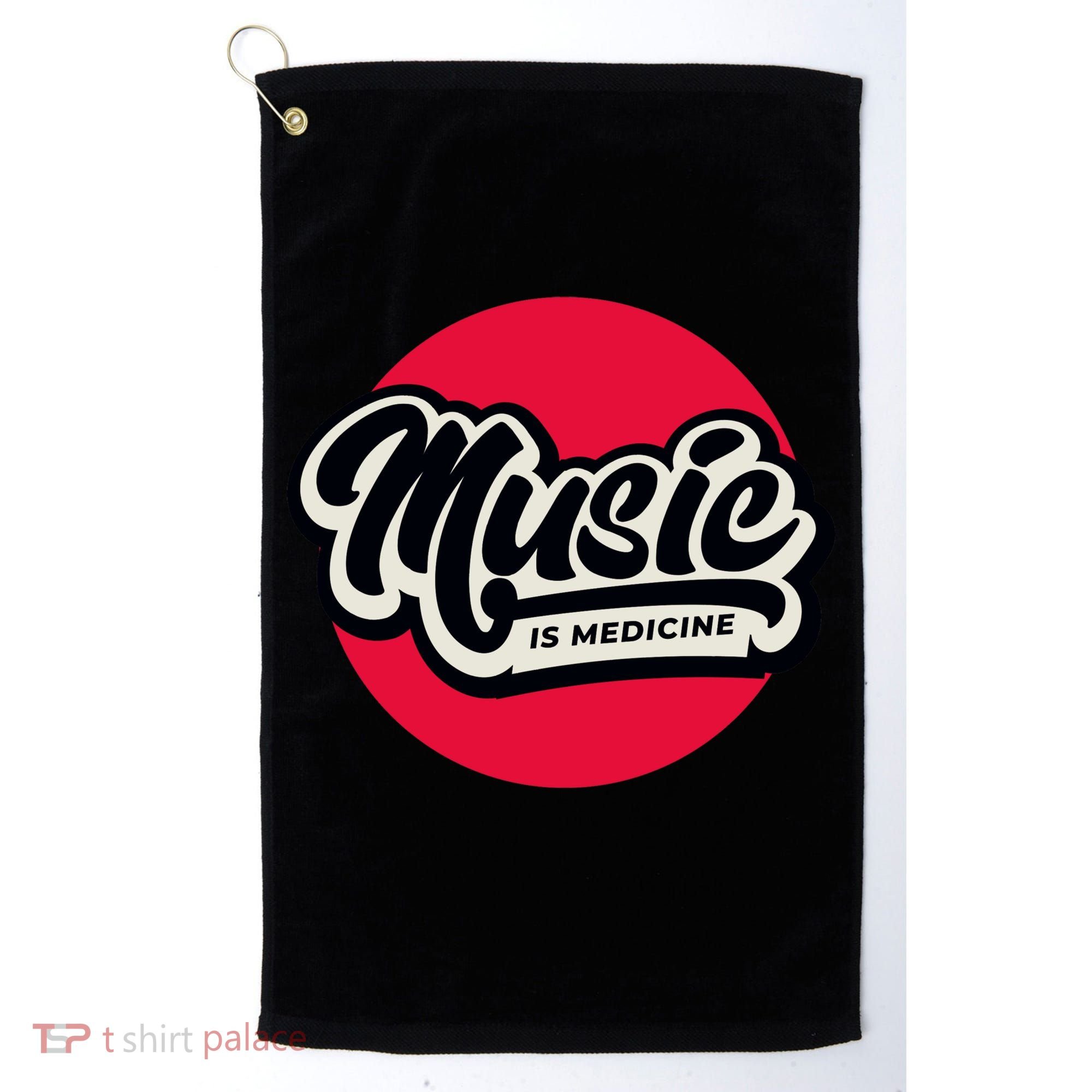 Music is Medicine Golf Towel