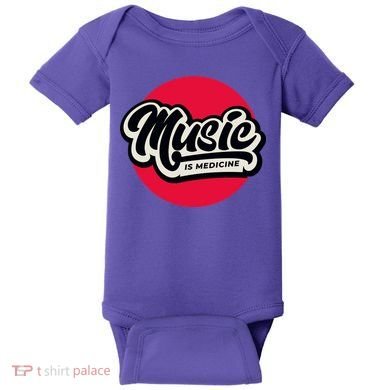 Music is Medicine Baby Bodysuit