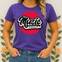 Music is Medicine Women's T-Shirt thumb 2