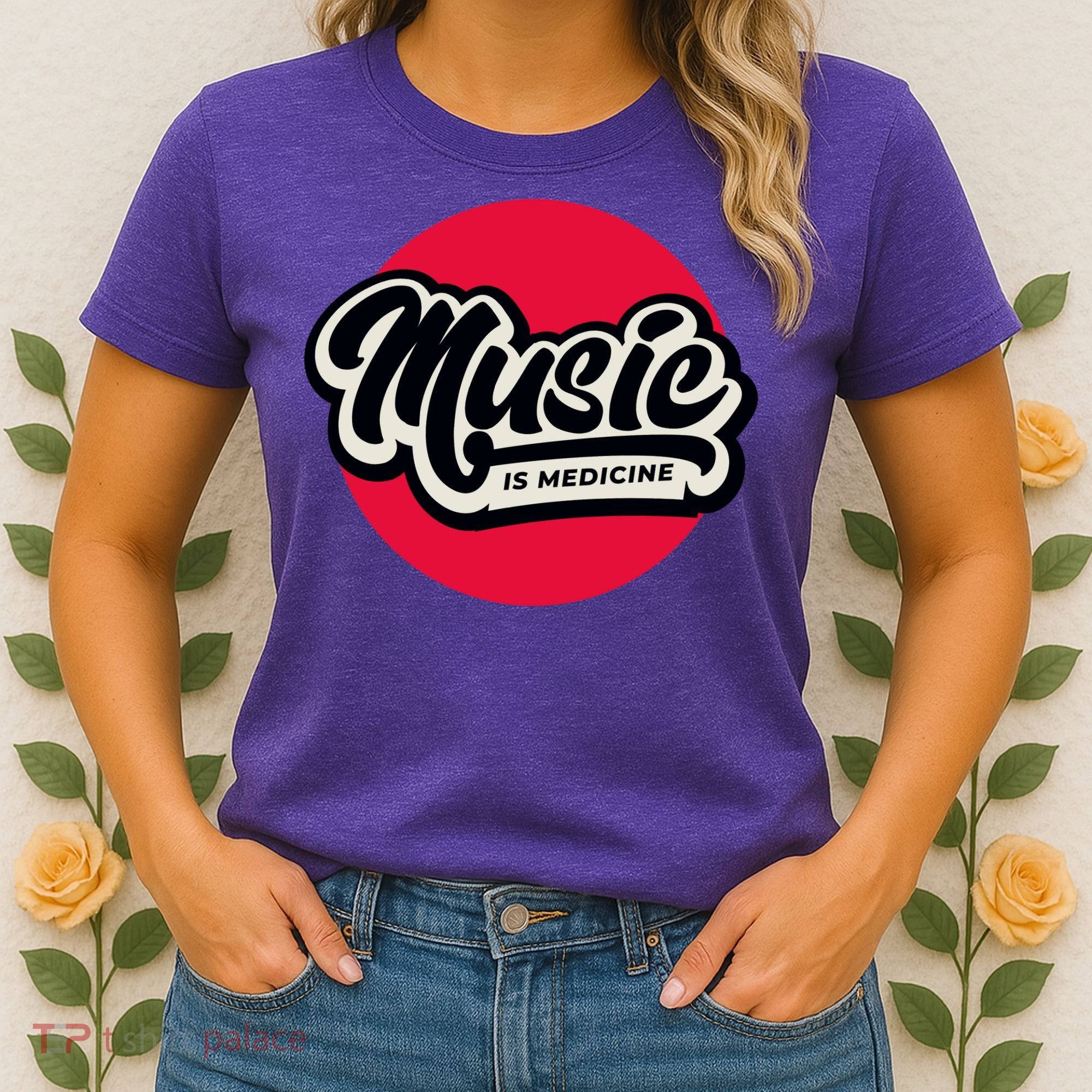 Music is Medicine Women's T-Shirt