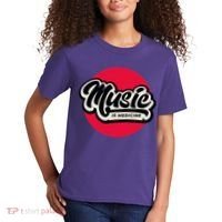 Music is Medicine Kids T-Shirt thumb 2