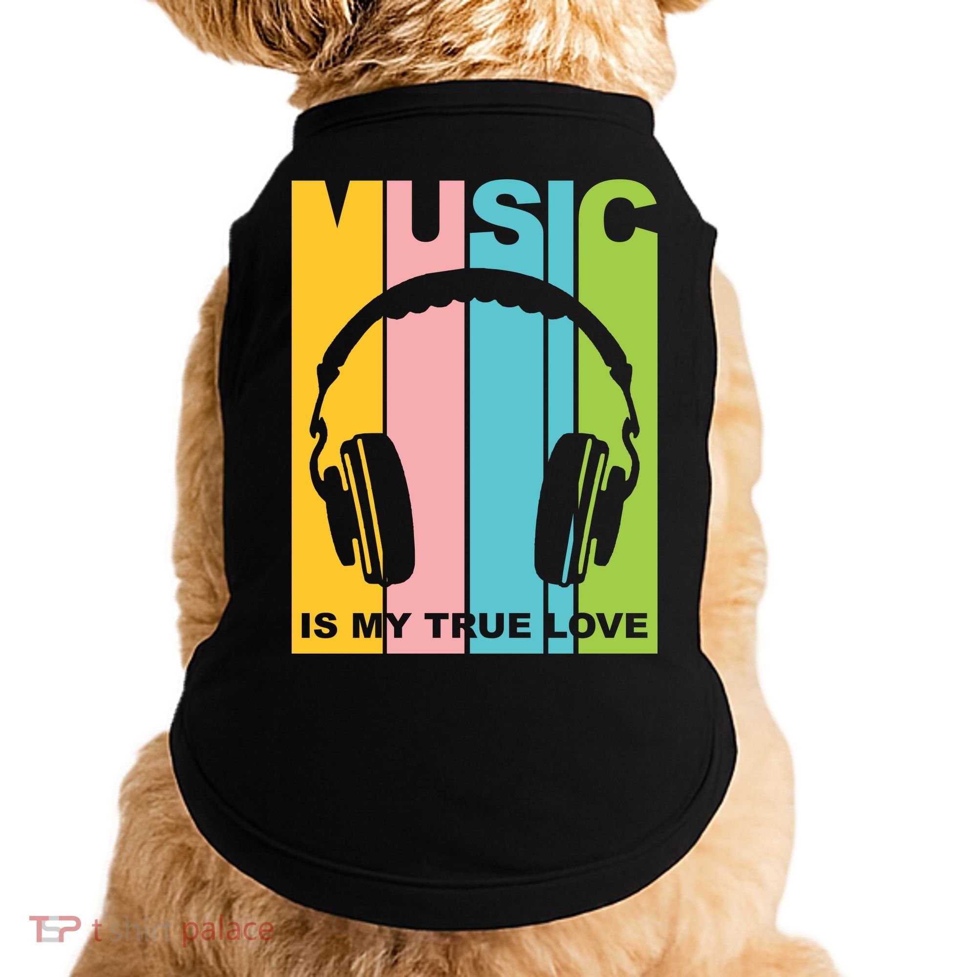 Music Is My True Love Doggie Tank