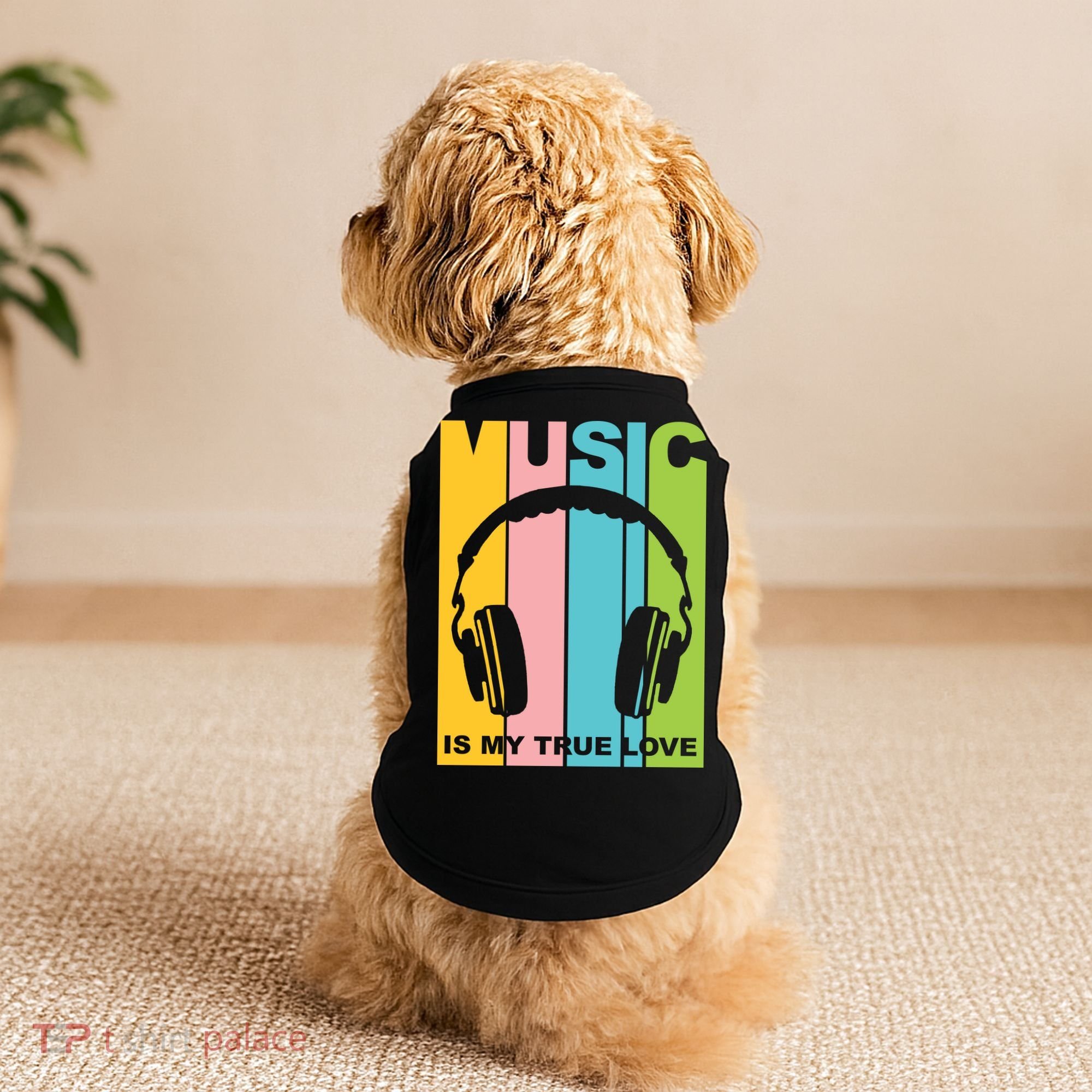Music Is My True Love Doggie Tank