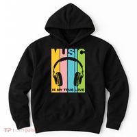 Music Is My True Love Hoodie thumb 0