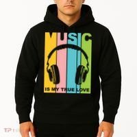 Music Is My True Love Hoodie thumb 2