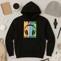 Music Is My True Love Hoodie thumb 3