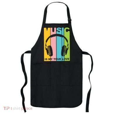 Music Is My True Love Apron